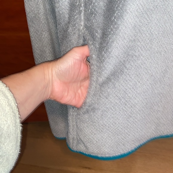 Patagonia Re-Tool Snap-T Soft Fleece Pullover Quarter Snap Pocket Sweater Jacket - Picture 10 of 11